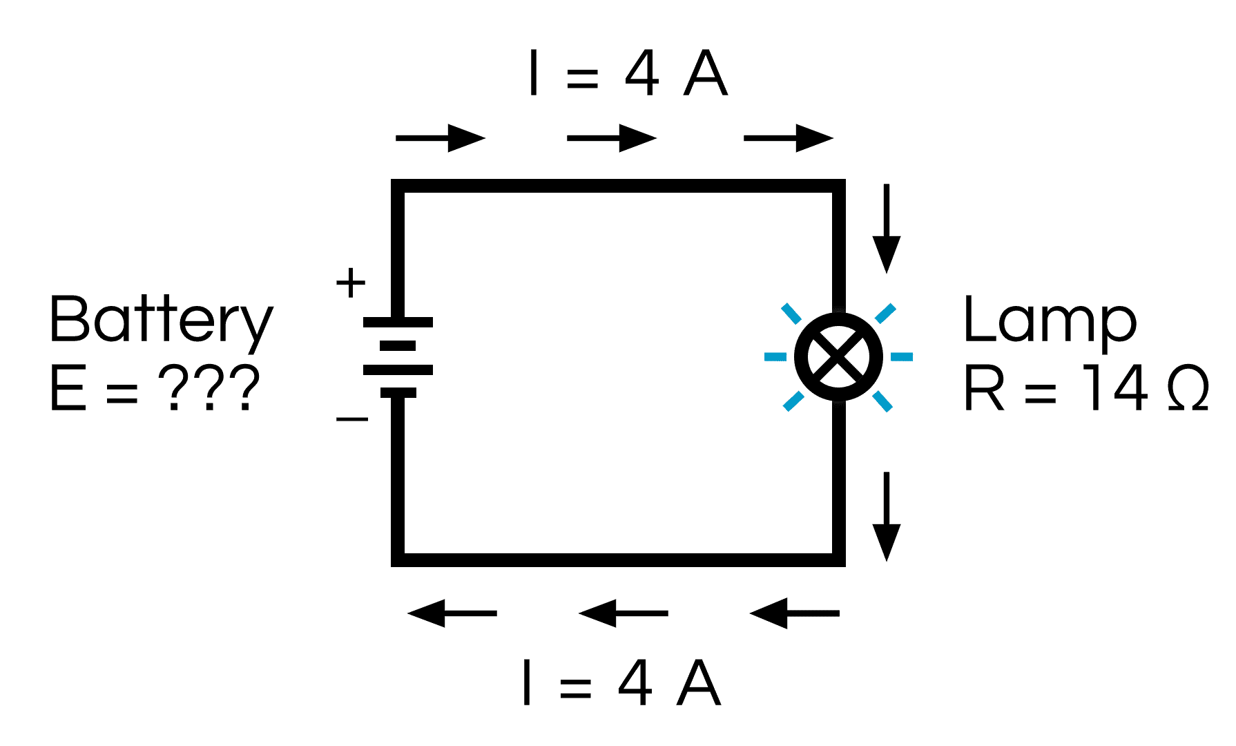Ohm's law calculate voltage