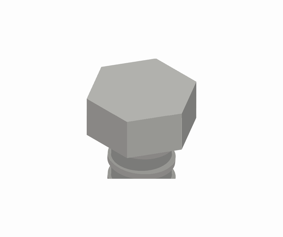 Hex drive head