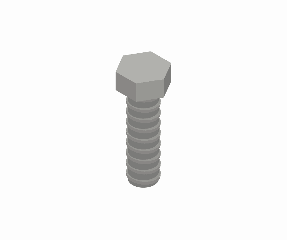 Hex head screw