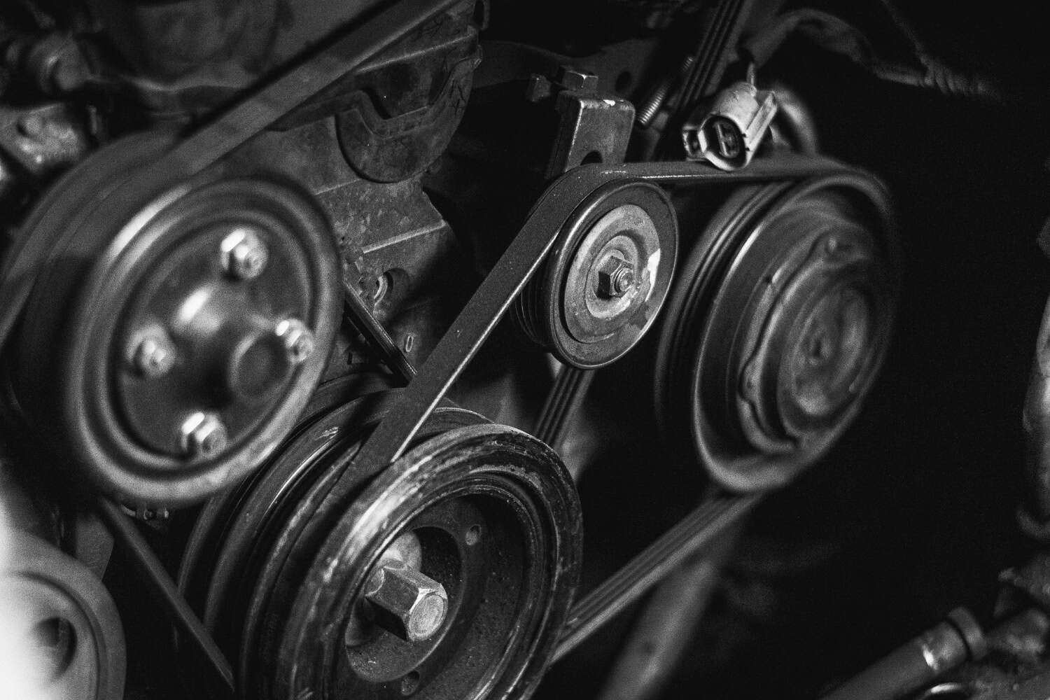 Drive belts are used in engines