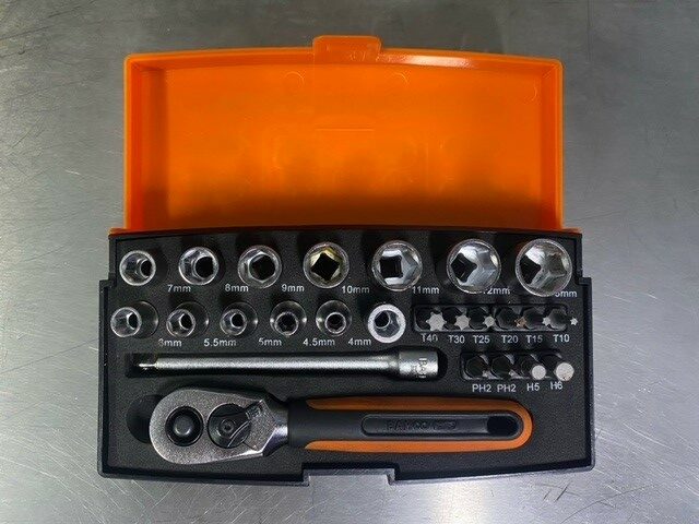 Bahco SL25 socket set