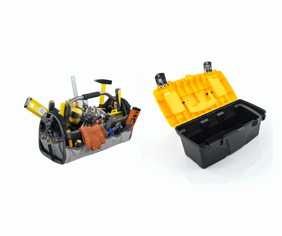 Tool box and tool bags