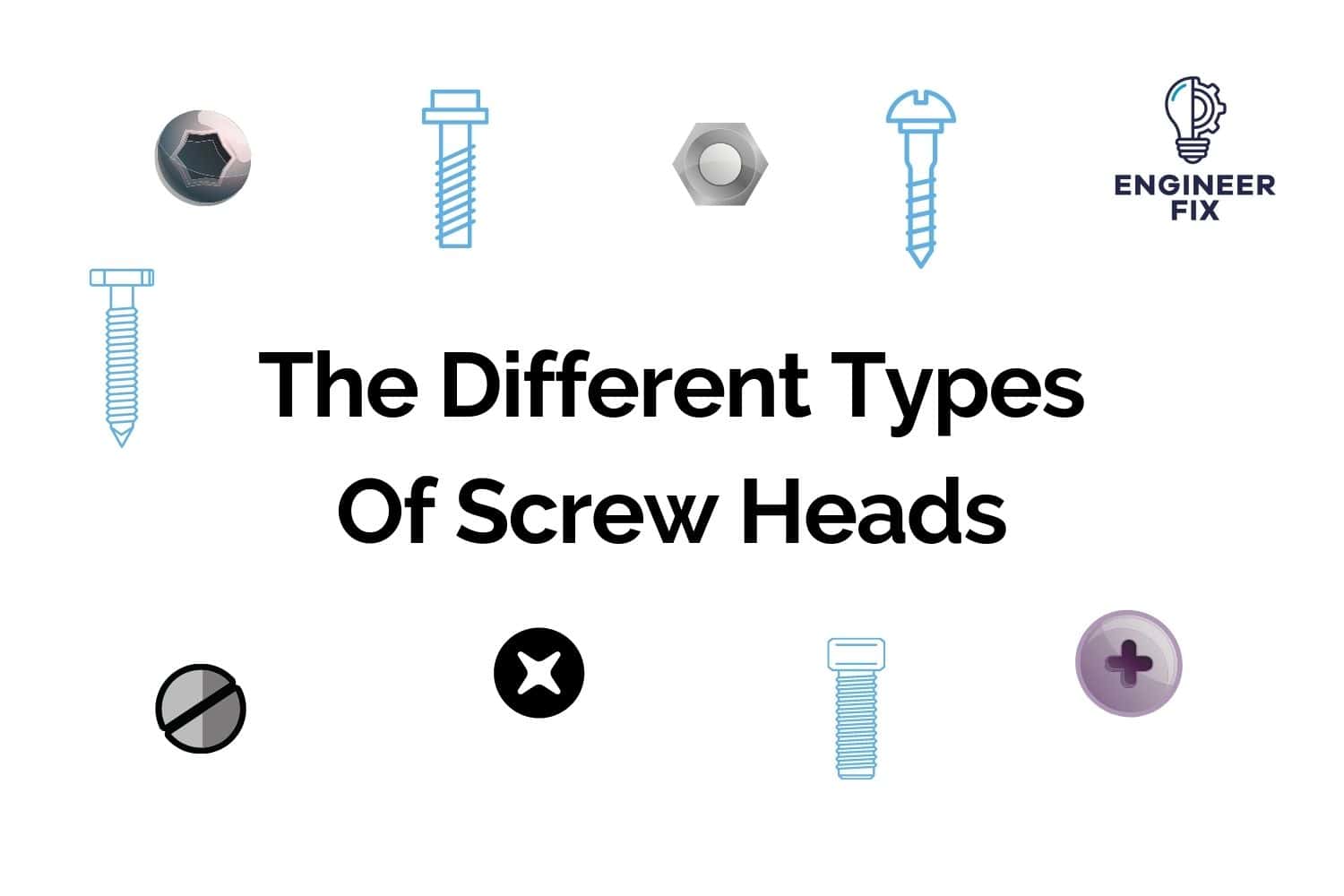 The Different Types Of Screw Heads