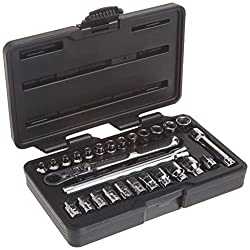 Gearwrench 27 Piece Drive Mechanics Socket Set Standard SAE Metric - 891427